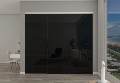BLACK GLASS DIY