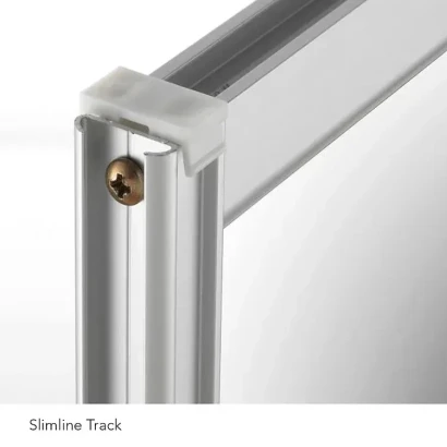 Greenish white Glass With Horizontal Strips DIY